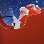 Santa Claus in Sleigh